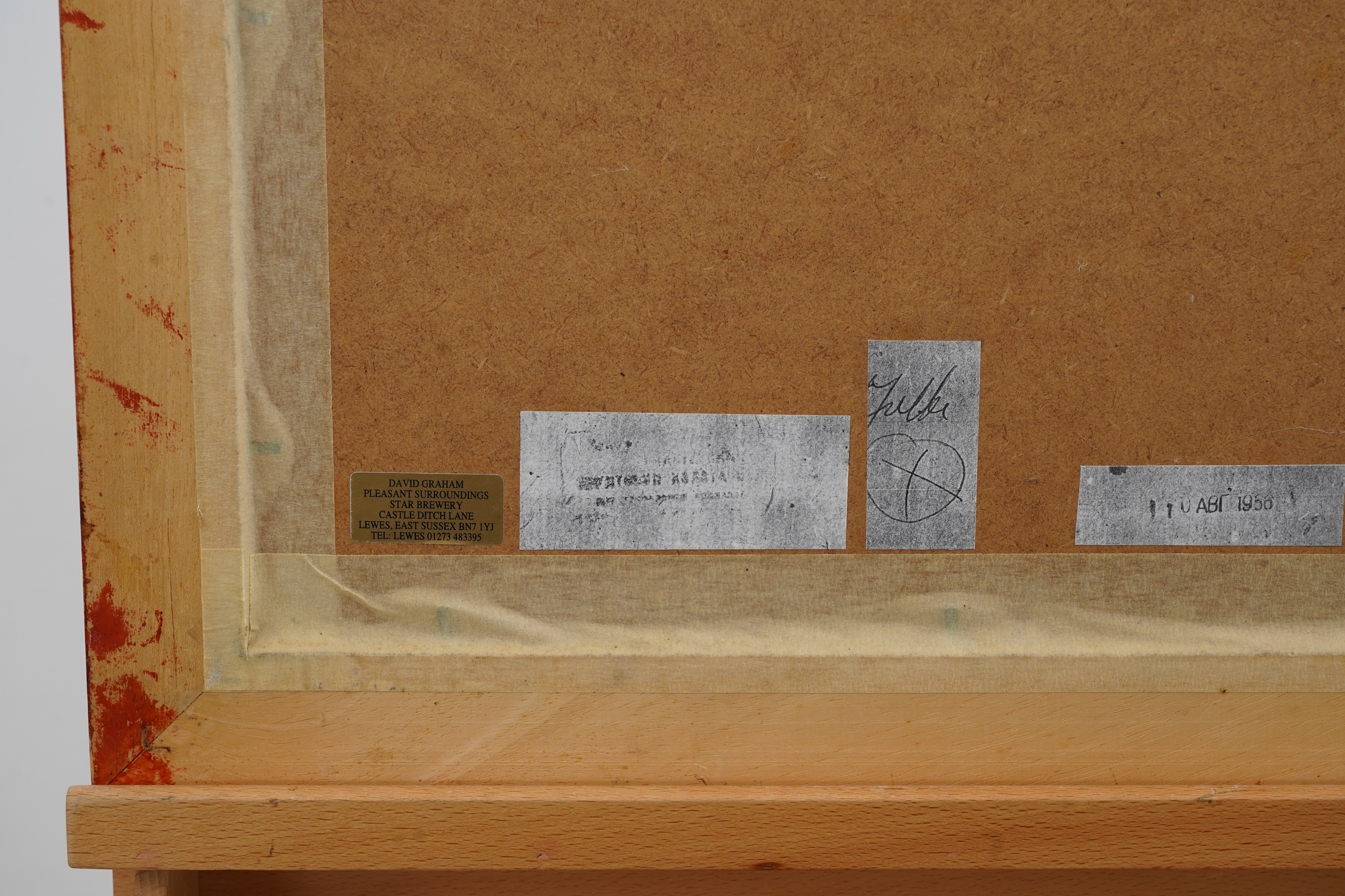 Yuri Matushevski, Russian 1930-1999, 'Dacha in Winter'